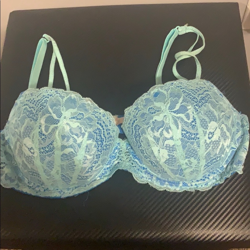 Pink bra